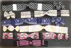 最終セールNo.26 ハンドメイドリボン　たらりんリボン　まとめ売り