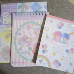 平成レトロ キキララ サンリオ メモ帳 レターセット