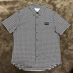 Calvin Klein Jeans ギンガムチェック柄半袖シャツ ストリート