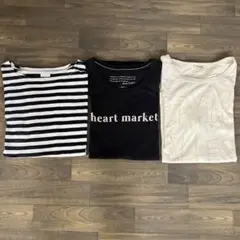 Heart Market ハートマーケット　半袖　Tシャツ　3枚セット　ハトマのサムネイル