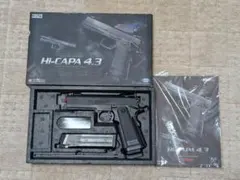東京マルイ ハイキャパ　ガスブロ　マガジン2本・アウターバレル・純正グリップ付き 東京マルイ ハイキャパ ガスブロ マガジン2本・アウターバレル・純正