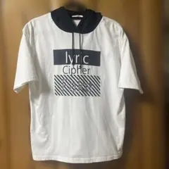 THE SHOP TK フード付き Tシャツ M ホワイト/ブラックのサムネイル