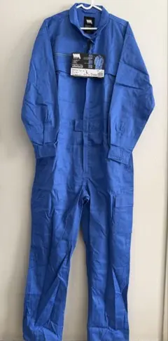 青色 作業服 Lサイズのサムネイル