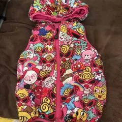 ヒスミニ リバーシブルダウンベスト