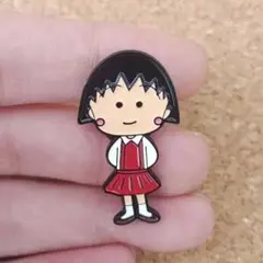 ちびまる子ちゃん ピンバッジ さくらももこ
