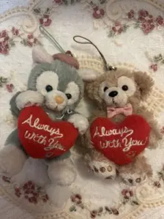 スウィートダッフィー2017 ぬいぐるみストラップ　ダッフィー ジェラトーニ