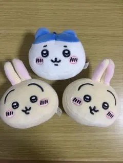 ハチワレ＆うさぎ ガチャガチャ ぬいぐるみ