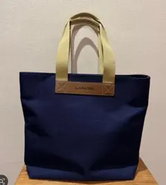 ランセル　LANCEL ネイビー トートバッグ