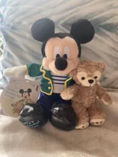 ダッフィーのワンダフルヴォヤッジ　ぬいぐるみバッチ