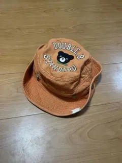 Double B ハット オレンジ クマ 刺繍のサムネイル