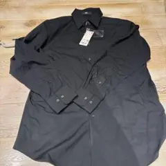 黒の長袖シャツ Lサイズ 新品 UNIQLO ユニクロ L