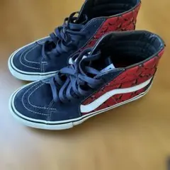 VANS SK8-HI ネイビー レッド スニーカーのサムネイル