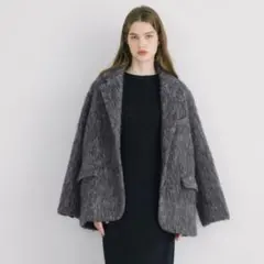 2025年最新】BASEMENTONLINE モヘアシャギージャケットコートの人気