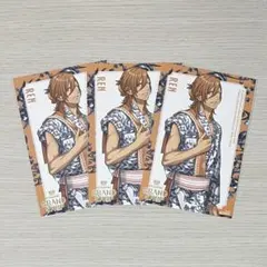 うたプリ グラショ 特典 YUKATA-MODE 神宮寺レン 3枚セット