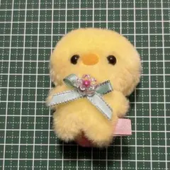 マ*ー様 すくっとたっちさん　ひよこ　マスコットキーホルダー