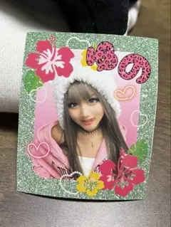 プリクラ風ステッカー　ゆの　KOGYARU