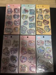 サンリオ ウォーターシール 6種類