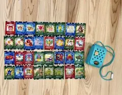 ぐるり森カード 32枚（うち13枚レア）　＋　カードケース（飾り付き）