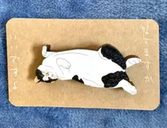 【週末SALE】猫 木製ブローチ ハンドメイド