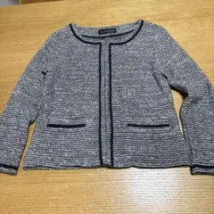 値下げしました green label ツイードニットジャケット