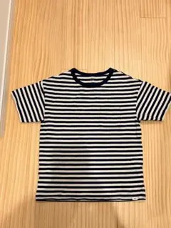 GAP ボーダー 半袖Tシャツ ポケット付きのサムネイル