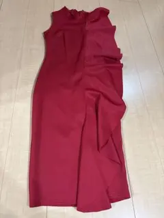 タイト ドレス ワンピース レッド