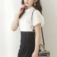 PROPORTION BODY DRESSING パフスリーブブラウス
