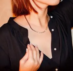 ✨高見え テニスネックレス✨ モアサナイト レディース　シルバー