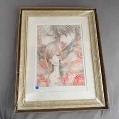 ヴァンパイア騎士 版画 復刻 複製原画 直筆サイン入り ①優姫 枢 零