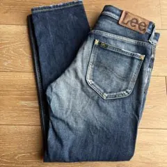 G② レディ リー ライダース USED 加工 テーパード スリム デニム S