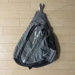 90s 00s NIKE ワンショルダーバッグ スリング グレー