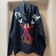 ファンタジア ソーサラー ミッキーパーカー 魔法使いの弟子2xl