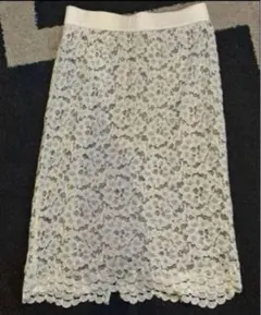 ノーリーズソフィ★美品★レーススカート★NOLLEYS sophi★きれいめ上品