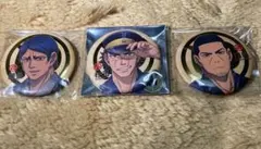 【早い者勝ち!!】ゴールデンカムイ 大江戸温泉物語 缶バッジ 杉元 鯉登 月島