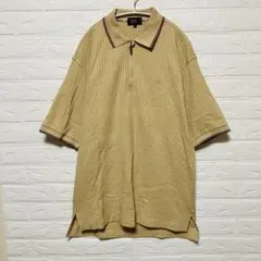 23区 SPORT ハーフジップ ポロシャツ ベージュ サイズ3のサムネイル