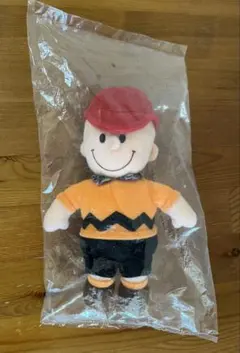 新品未使用　ビンテージ　Peanuts チャーリーブラウンぬいぐるみ　アメリカ製