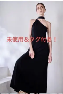 【※7/3-18発送不可】ノースリーブ ブラックドレスのサムネイル