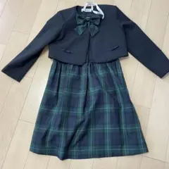 フォーマルワンピース　ドレサージュ入学　発表会女の子　130 ボレロ付きのサムネイル