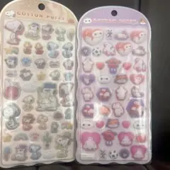 コットンパフィ　スヌーピー　ベイマックス　正規品