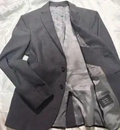 ZARA MAN テーラードジャケット メンズ グレー ビジネス カジュアル