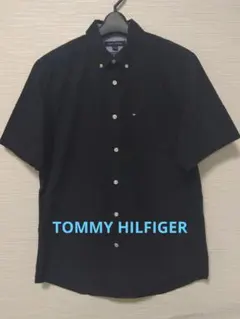 TOMMY HILFIGER 半袖シャツ ブラック(日本のLくらい)のサムネイル