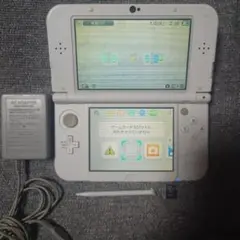 New 3DS LL ホワイト 本体 ACアダプター付き