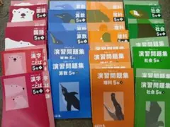 四谷大塚５年予習シリーズ国算理社/演習/漢字他　２０２３年度版　中古