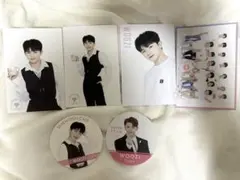 SEVENTEENセブチ ウジ カフェ コースターポストカードセット