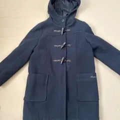 ポンポネット　ネイビーダッフルコート
