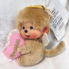 【期間限定セール】ラブハッピーエンジェル　モンチッチ　顔でかSSキーチェーン