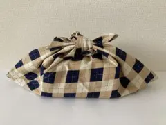 あずま袋（C701）アーガイルチェックお弁当袋内袋ハンドメイドオックス