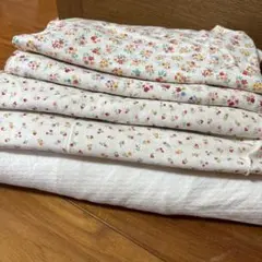 ニット　はぎれ　まとめ売り　花柄　大量