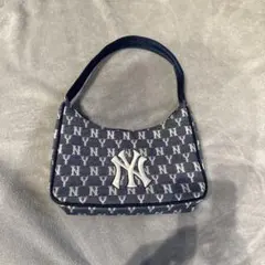 【MLB korea】ネイビーショルダーバッグ