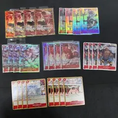 ワンピースカード エース シークレット ルフィ SR ニューゲートSR 各4